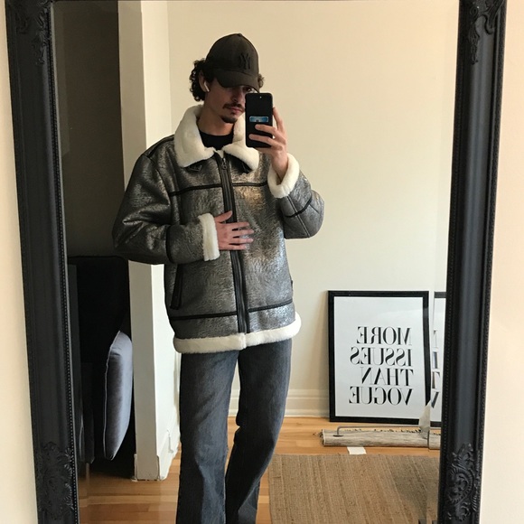 Urban Outfitters Aviator Jacket - Picture 4 of 9